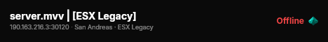 server.mvv | [ESX Legacy] live status badge