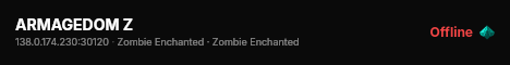 ARMAGEDOM Z live status badge