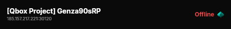 [Qbox Project] Genza90sRP live status badge