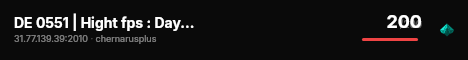 DE 0551 | Hight fps : DayZ | More Loot live status badge
