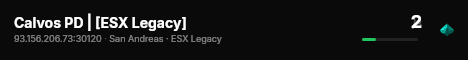 Calvos PD | [ESX Legacy] live status badge