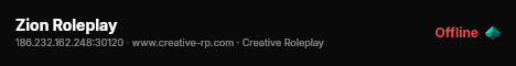 Zion Roleplay live status badge