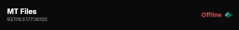 MT Files live status badge