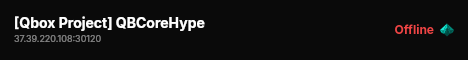 [Qbox Project] QBCoreHype live status badge