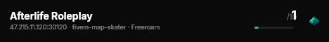 Afterlife Roleplay live status badge