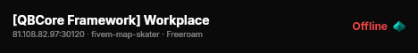 [QBCore Framework] Workplace live status badge