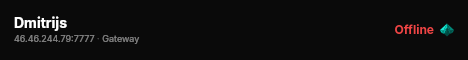 Dmitrijs live status badge