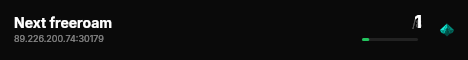 Next freeroam live status badge