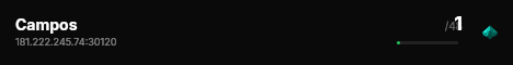 Campos live status badge