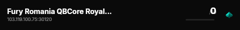 Fury Romania QBCore Royale Edition live status badge