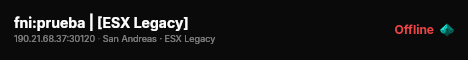 fni:prueba | [ESX Legacy] live status badge