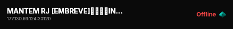 MANTEM RJ [EMBREVE]▬▬▬▬INAUGUROU HJ🡸↭▬▬▬▬ live status badge