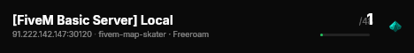 [FiveM Basic Server] Local live status badge