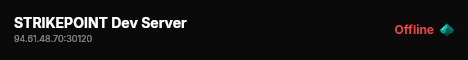 STRIKEPOINT Dev Server live status badge