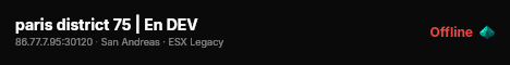 paris district 75 | En DEV  live status badge