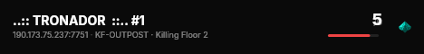..:: TRONADOR  ::.. #1 live status badge