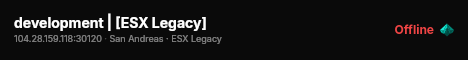 development | [ESX Legacy] live status badge