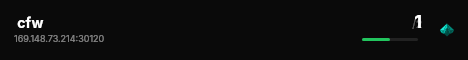  cfw live status badge
