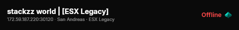 stackzz world | [ESX Legacy] live status badge