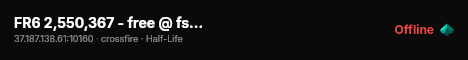 FR6 2,550,367 - free @ fshost.me live status badge