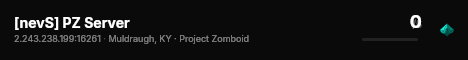 [nevS] PZ Server live status badge