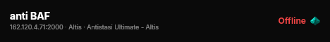 anti BAF live status badge