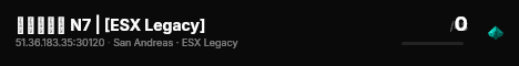 ملفات N7 | [ESX Legacy] live status badge