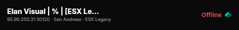 Elan Visual | % | [ESX Legacy] live status badge