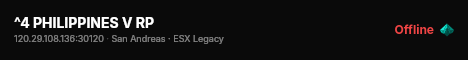 ^4 PHILIPPINES V RP live status badge