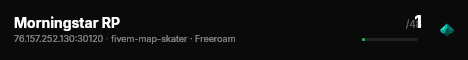 Morningstar RP live status badge
