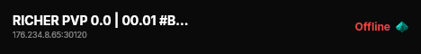 RICHER PVP 0.0 | 00.01 #BANAFFI live status badge