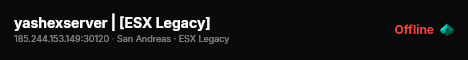 yashexserver | [ESX Legacy] live status badge