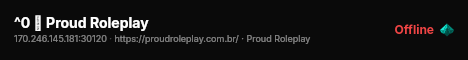 ^0 🔨 Proud Roleplay live status badge