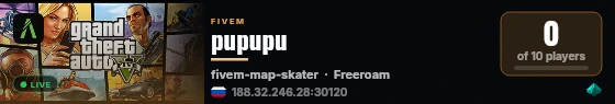 pupupu live status badge