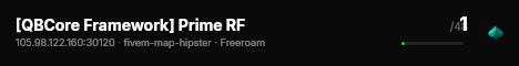 [QBCore Framework] Prime RF live status badge