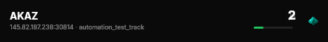 AKAZ live status badge