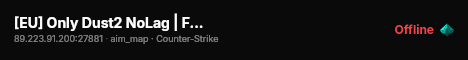 [EU] Only Dust2 NoLag | Free VIP live status badge