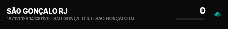 SÂO GONÇALO RJ live status badge