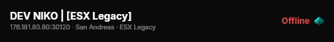 DEV NIKO | [ESX Legacy] live status badge