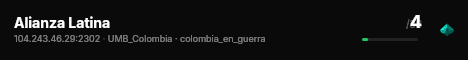 Alianza Latina live status badge