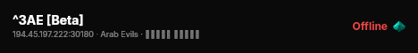 ^3AE [Beta] live status badge