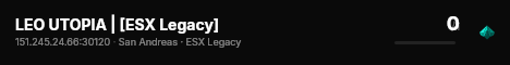 LEO UTOPIA | [ESX Legacy] live status badge