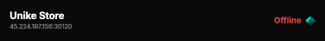 Unike Store live status badge