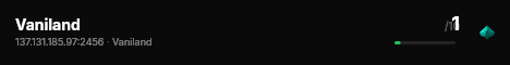 Vaniland live status badge