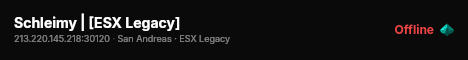 Schleimy | [ESX Legacy] live status badge