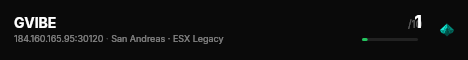 GVIBE live status badge