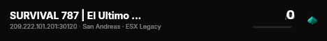 SURVIVAL 787 | El Ultimo Refugio live status badge