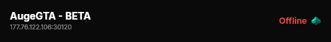 AugeGTA - BETA live status badge