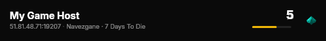 My Game Host live status badge