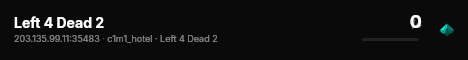 Left 4 Dead 2 live status badge